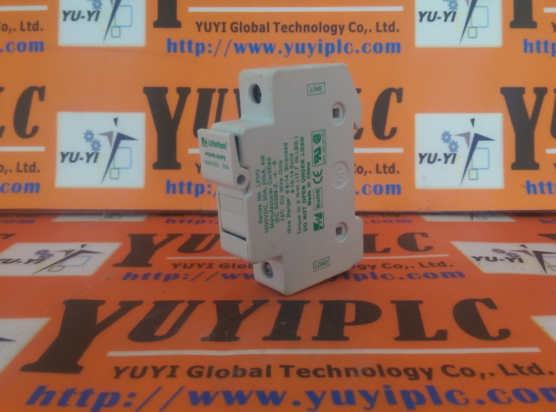 LITTELFUSE POWRSAFE 1000VDC 30A Class CC Fuse Holder 裕益科技自動化設備可程式編碼器